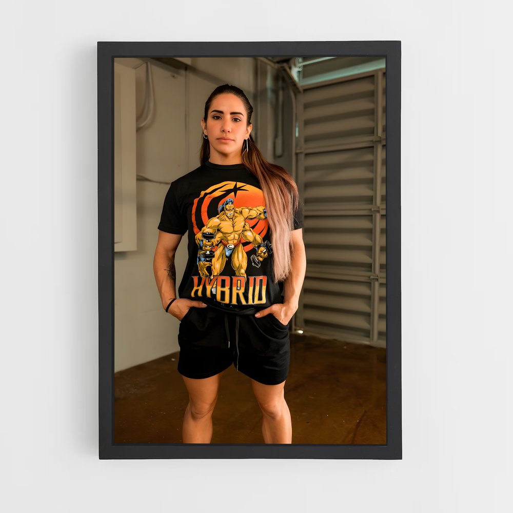 Poster Power & Style – affiche Powerlifting (vue 2)